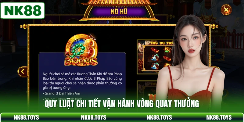 Quy luật chi tiết vận hành vòng quay thưởng